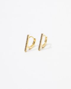 Straight Lane Huggies - Gold sold by Vici
