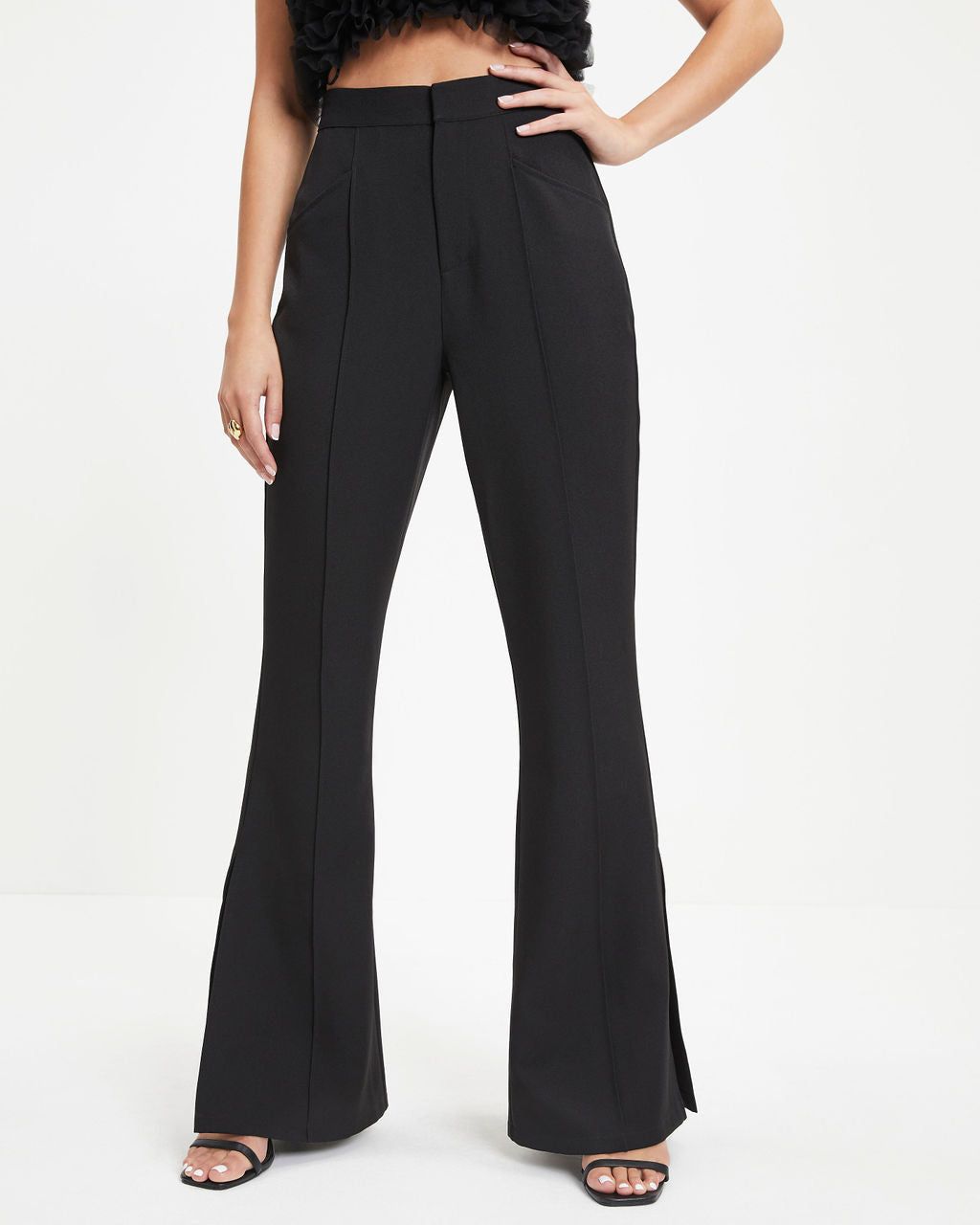 Lana Pocketed Side Slit Pants sold by Vici product image thumbnail 5