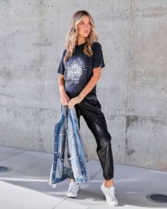Ride Or Die Rebel Cotton Tee sold by Vici
