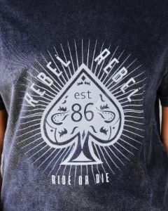 Ride Or Die Rebel Cotton Tee sold by Vici