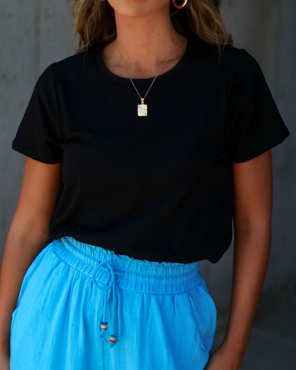 Gaines Cotton Short Sleeve Tee sold by Vici product image thumbnail 3