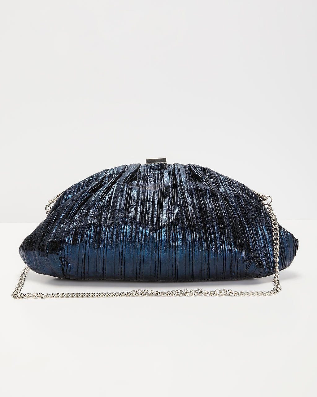 Make It Shine Clutch - Midnight Blue sold by Vici