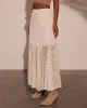 Sundrenched Lace Maxi Skirt sold by Vici