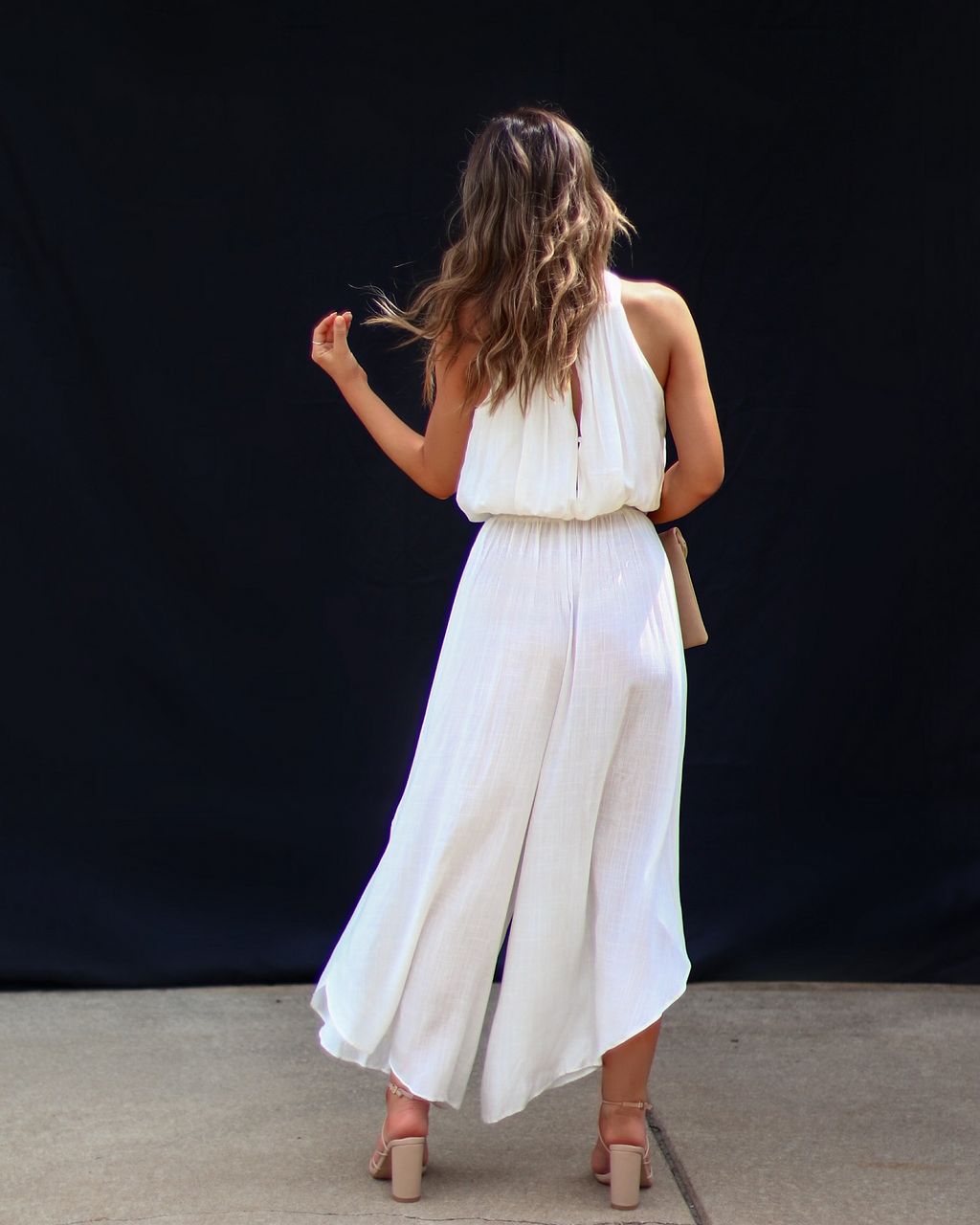 Sway My Way Halter Split Hem Jumpsuit sold by Vici product image thumbnail 2