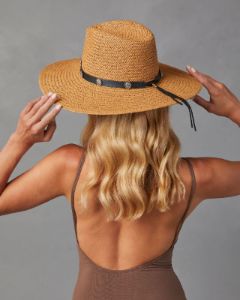 Deacon Straw Western Hat - Tan - SALE sold by Vici