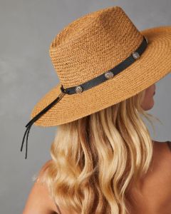 Deacon Straw Western Hat - Tan - SALE sold by Vici