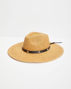 Deacon Straw Western Hat - Tan - SALE sold by Vici