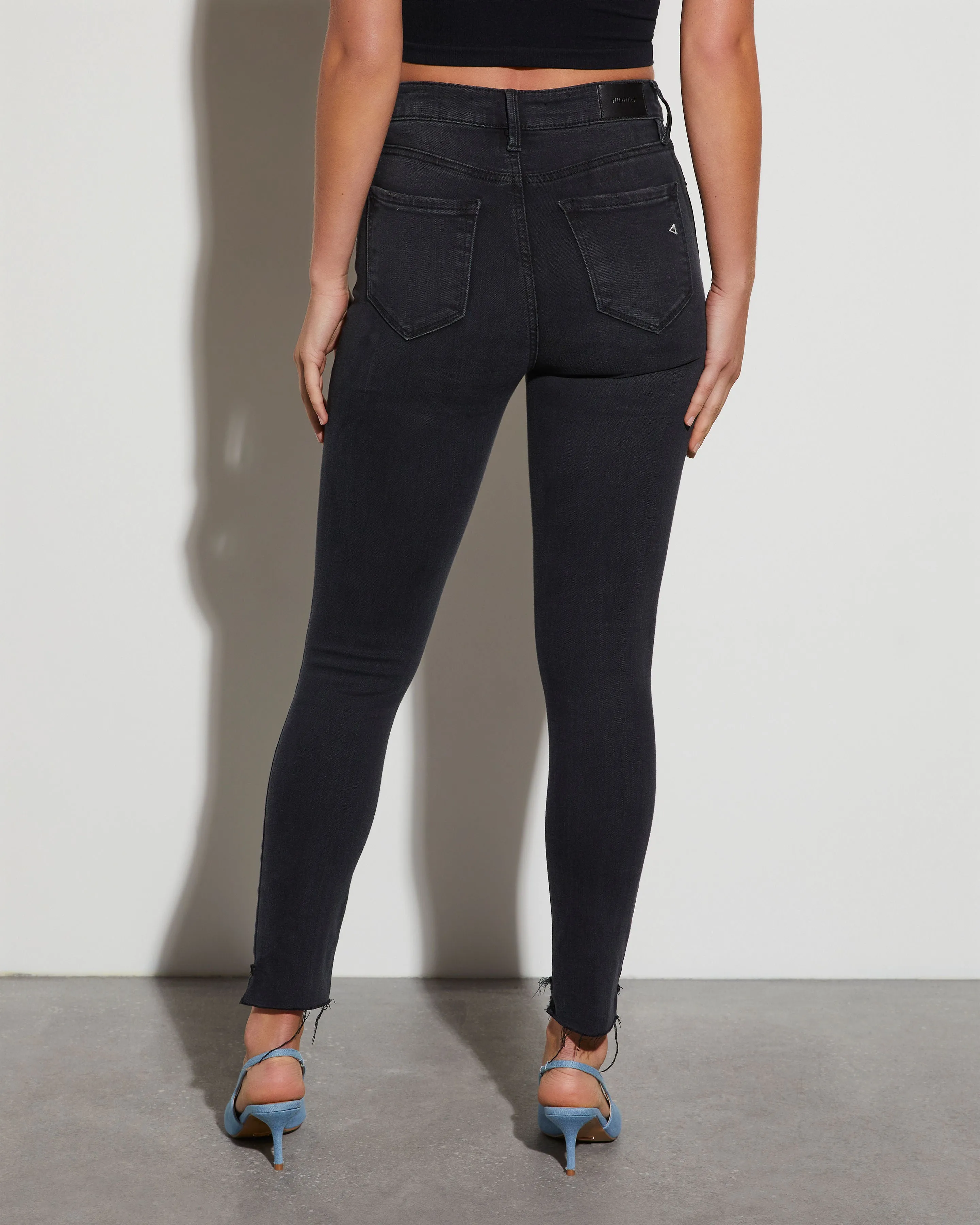 Volt Super Stretch High Rise Distressed Skinny sold by Vici product image thumbnail 4