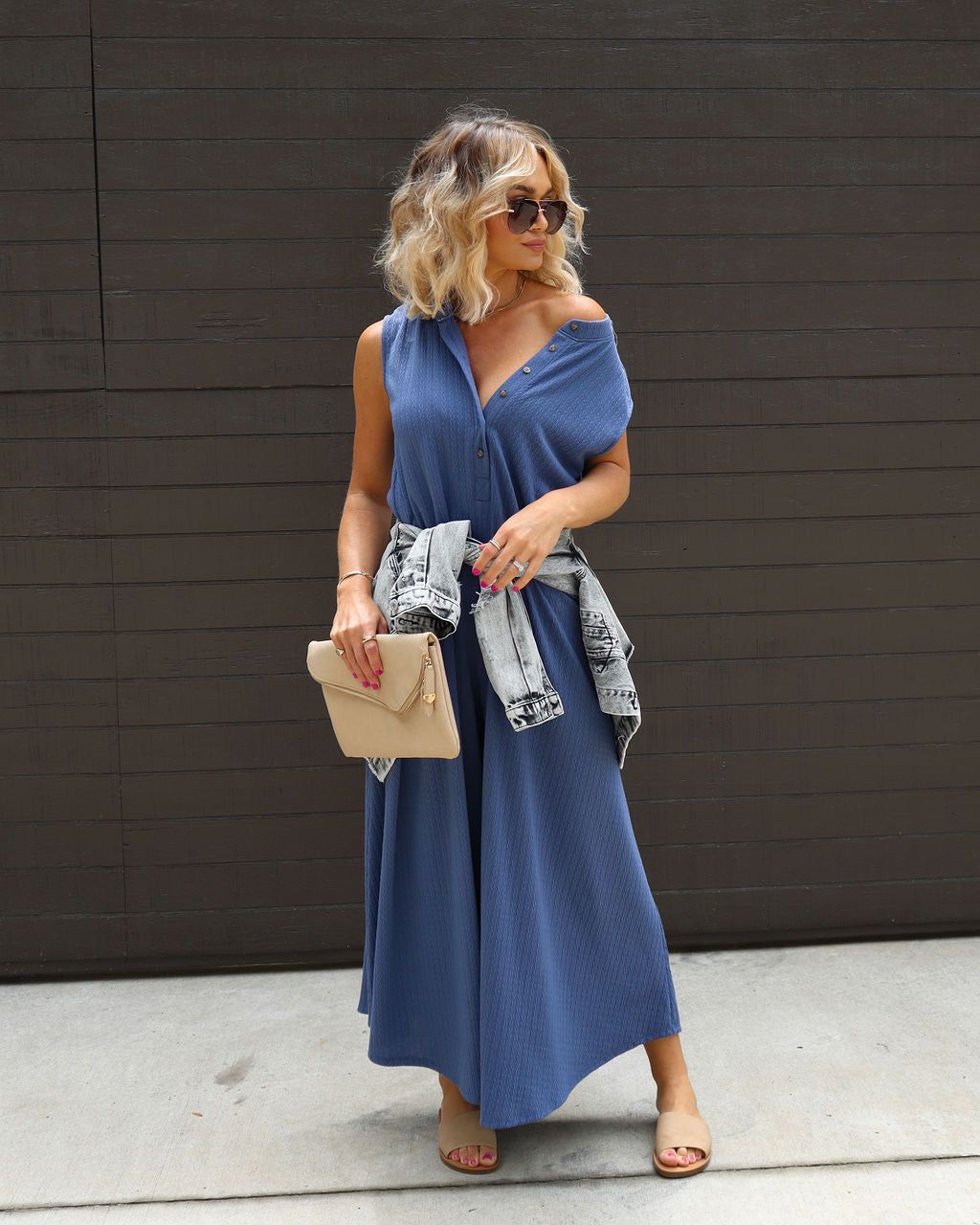 Cyndella Pocketed Jumpsuit sold by Vici