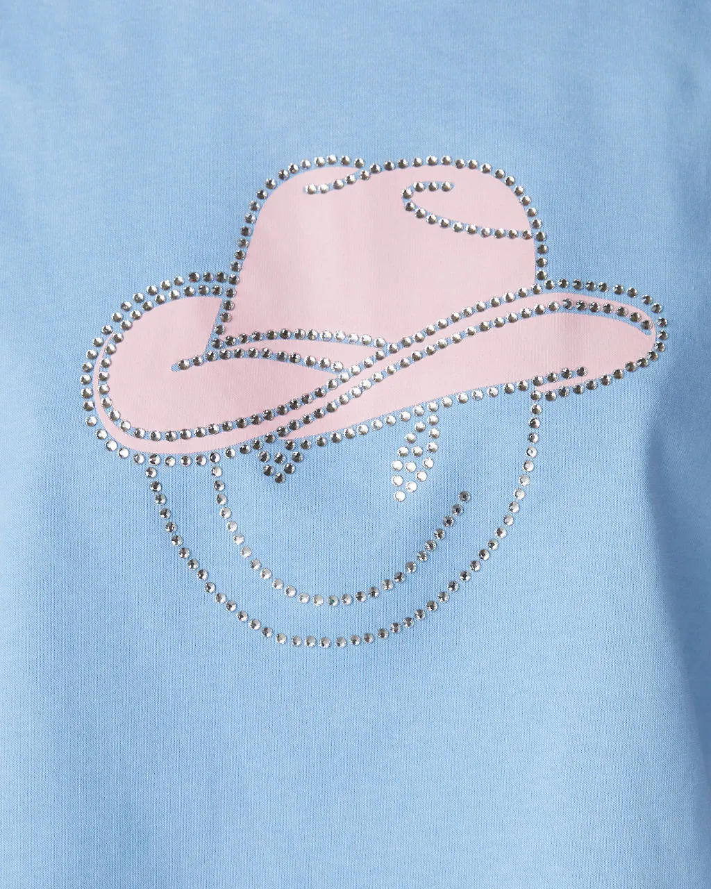 Cowgirl Short Sleeve Fringe Crop Top sold by Vici product image thumbnail 3