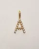 Pearl Letter 14k Plated Charm sold by Vici