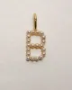 Pearl Letter 14k Plated Charm sold by Vici