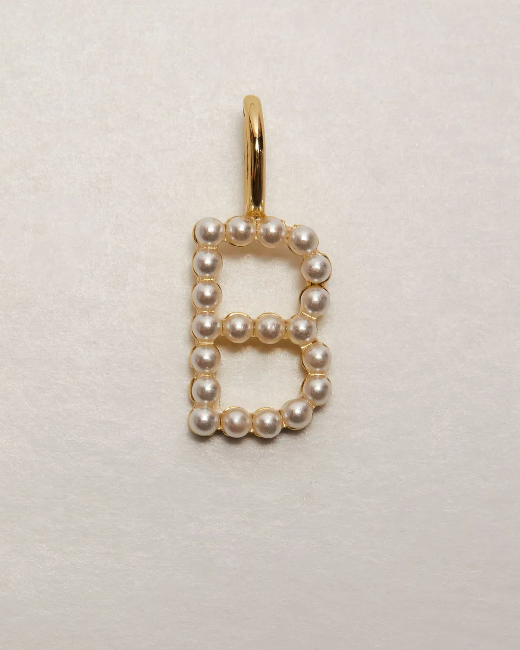 Pearl Letter 14k Plated Charm sold by Vici product image thumbnail 3