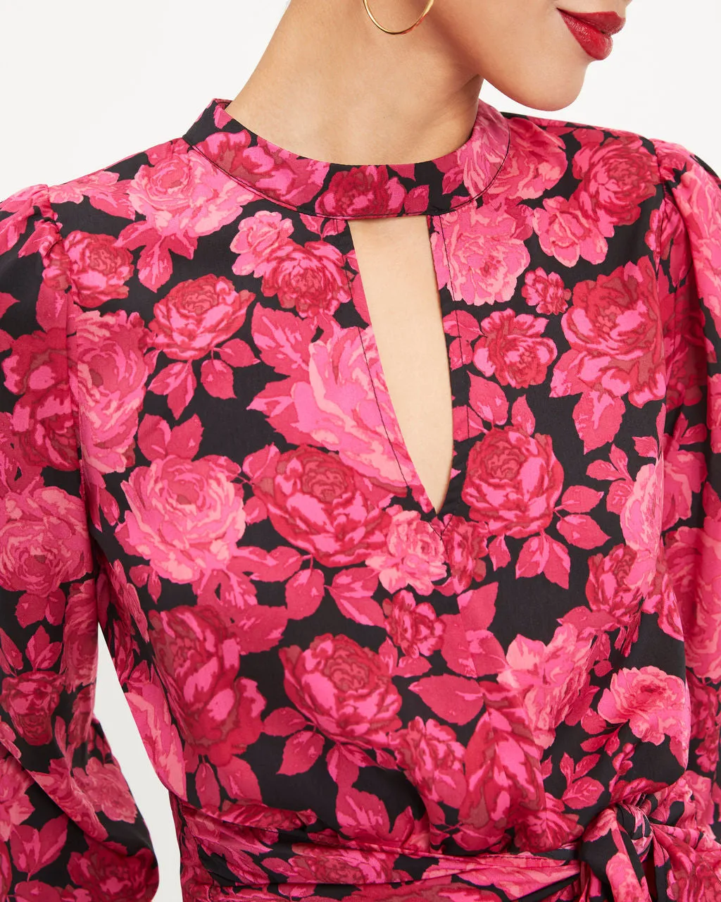 Jenna Floral Cutout Mini Dress sold by Vici product image thumbnail 2