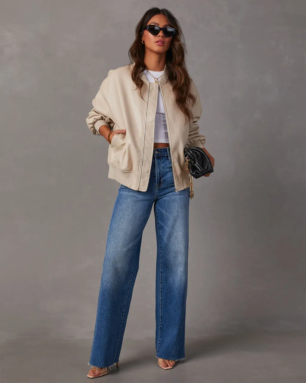 VICI Status High Rise Straight Jeans - Medium Wash sold by Vici product image thumbnail 5