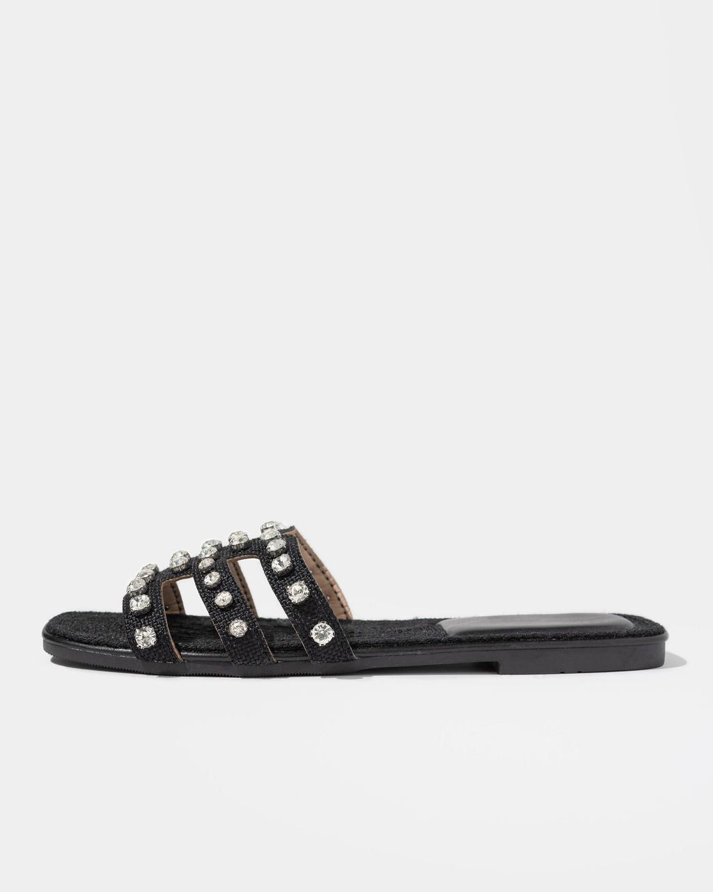 Lawson Woven Embellished Sandal sold by Vici