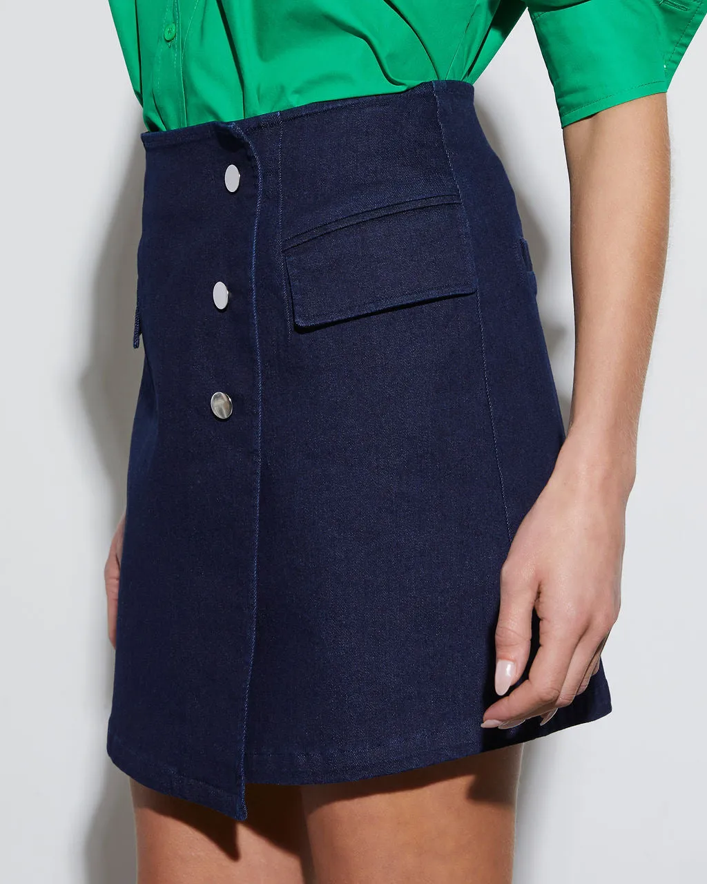 Brixton Denim Skirt sold by Vici product image thumbnail 3