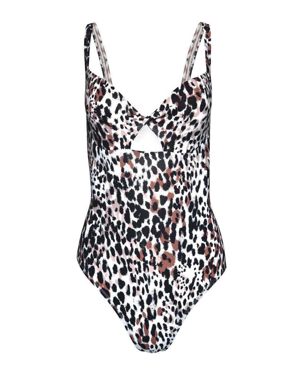 Ty Twist Front One Piece - Snow Leopard - FINAL SALE sold by Vici product image thumbnail 3