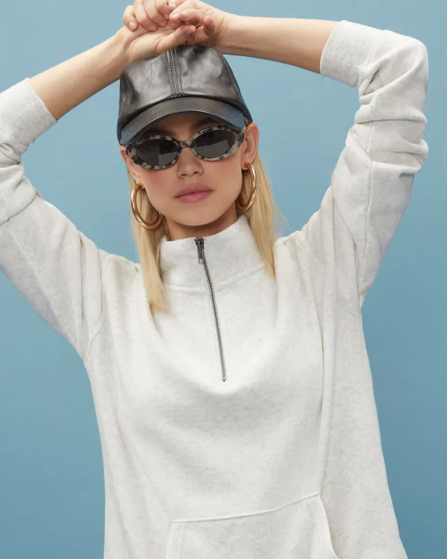 Dreamcatcher Cotton Blend Half Zip Pullover sold by Vici