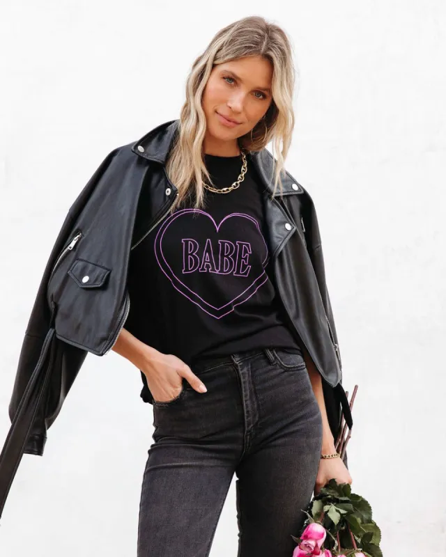 Babe For Life Cotton Tee sold by Vici