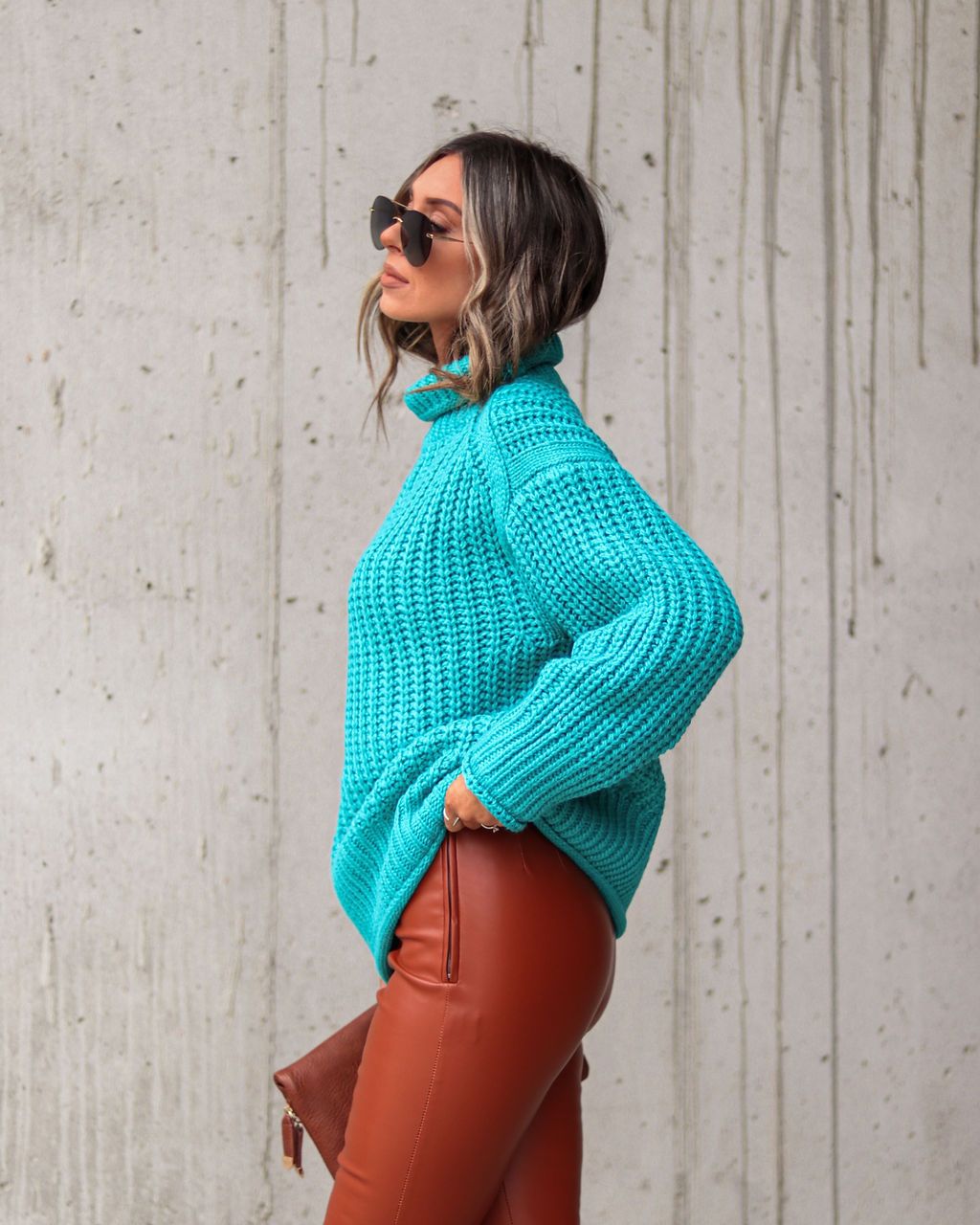 Connie Turtleneck Knit Sweater sold by Vici product image thumbnail 10