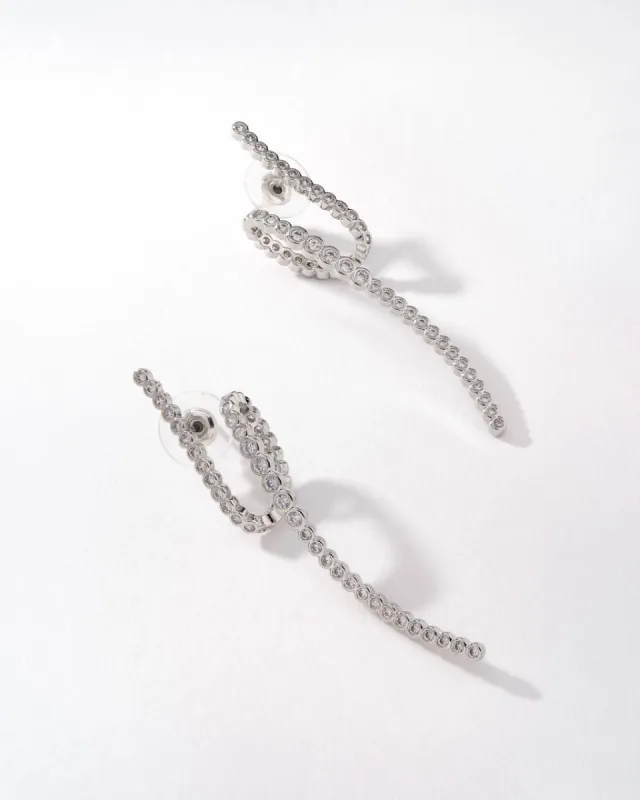 Amalia Twist Drop Earrings sold by Vici