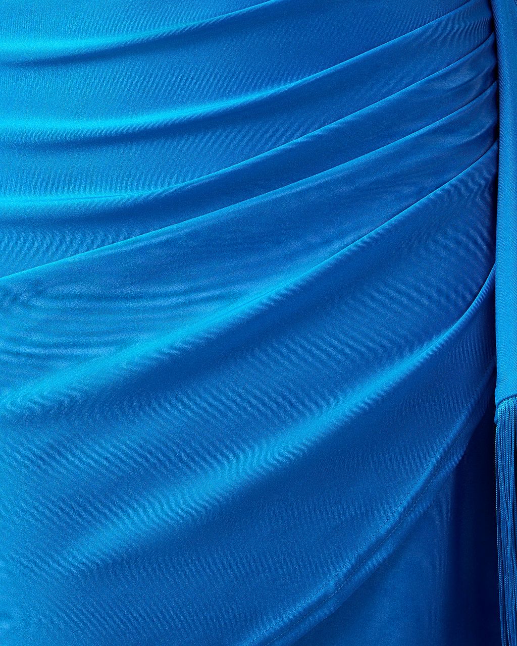 Eleri Fringe Trim Mini Dress - Blue - SALE sold by Vici product image thumbnail 3