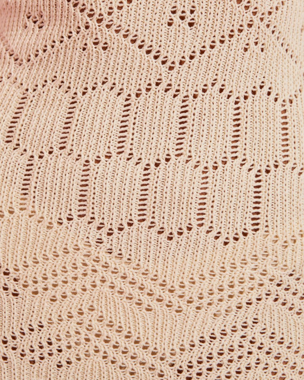 Cassidi Crochet Knit Maxi Dress - Cream - SALE sold by Vici product image thumbnail 3