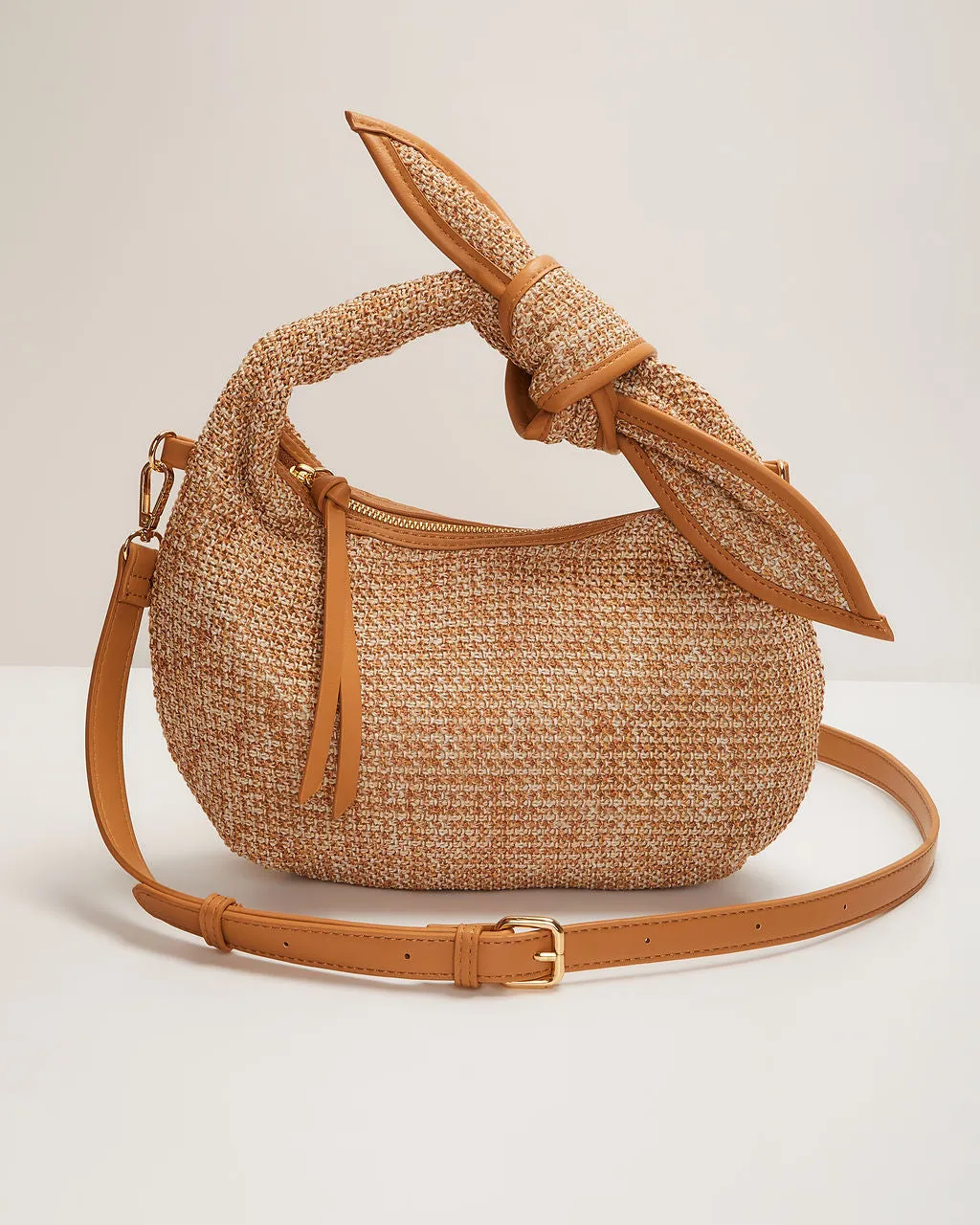 Harissa Knotted Raffia Bag sold by Vici product image thumbnail 2