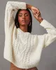 Corey Relaxed Cable Knit Sweater sold by Vici