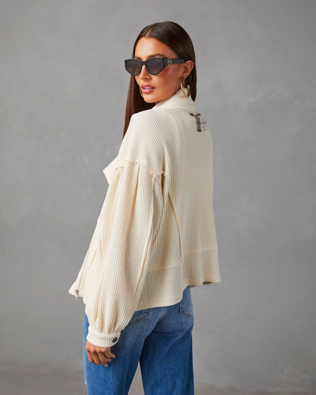 Noah Lee Jacket - Cream - SALE sold by Vici product image thumbnail 2