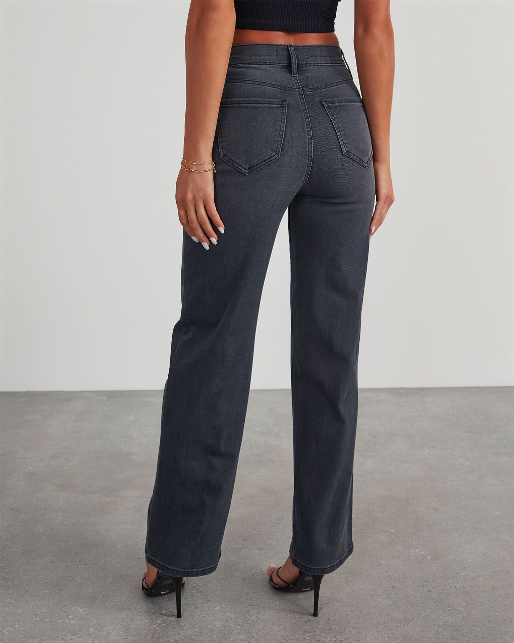 VICI Icon High Rise Straight Jeans sold by Vici product image thumbnail 4