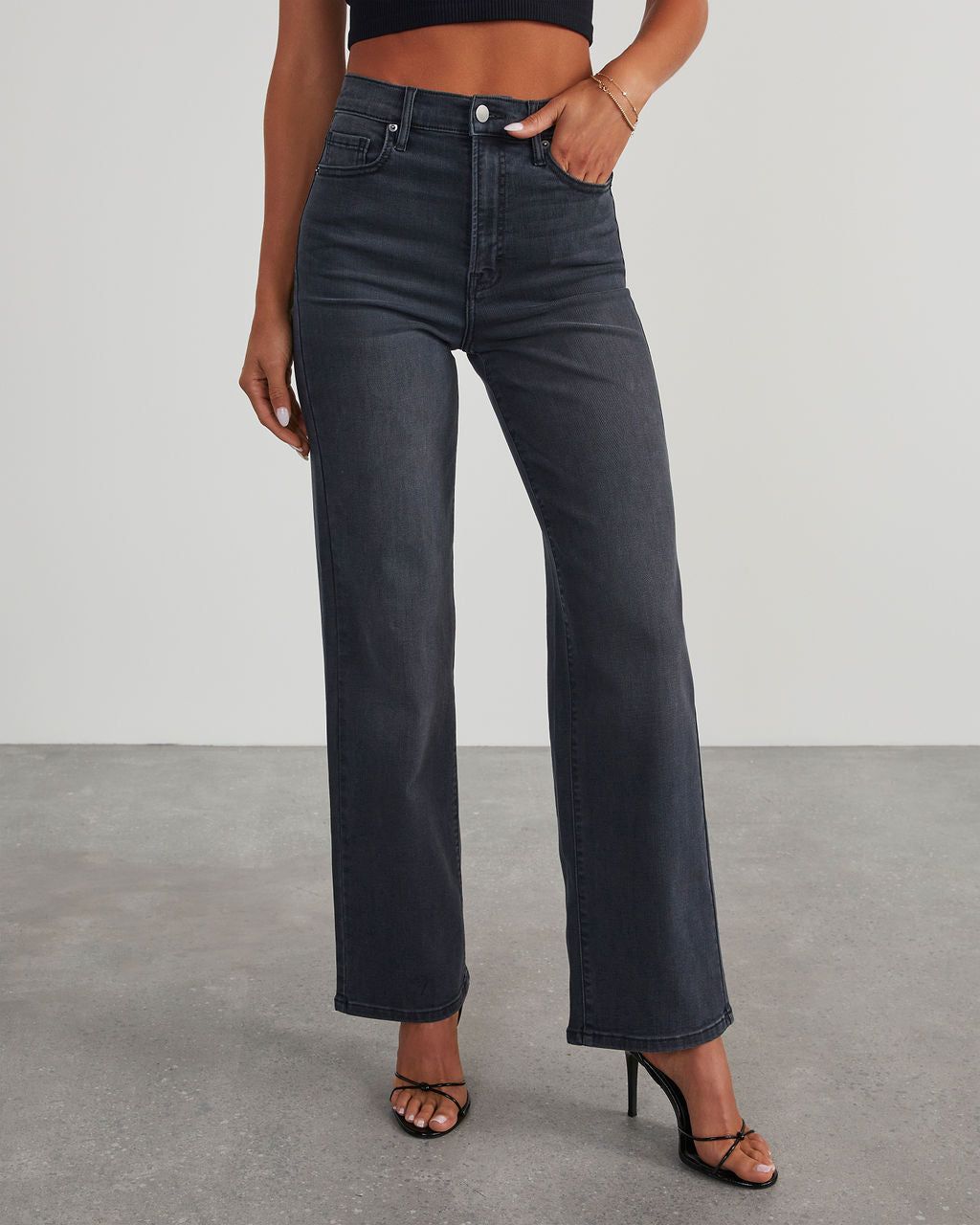 VICI Icon High Rise Straight Jeans sold by Vici product image thumbnail 2