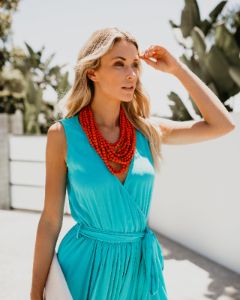 Diana Sleeveless Maxi Dress sold by Vici