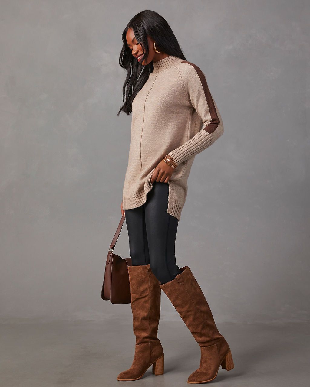 Kimmie Oversized Knit Sweater sold by Vici product image thumbnail 4