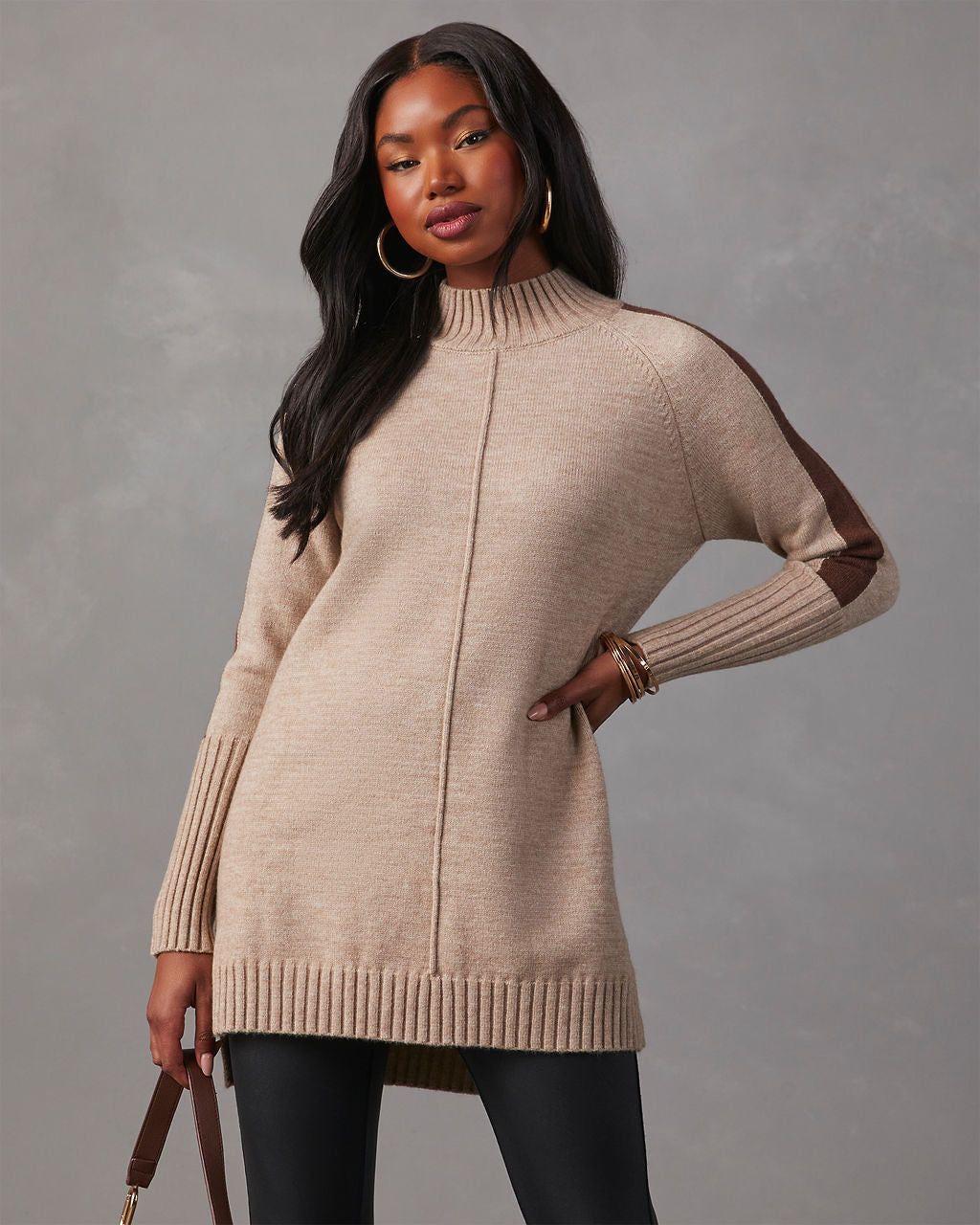 Kimmie Oversized Knit Sweater sold by Vici product image thumbnail 5