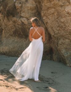 Petal Dust Maxi Dress - White - FINAL SALE sold by Vici
