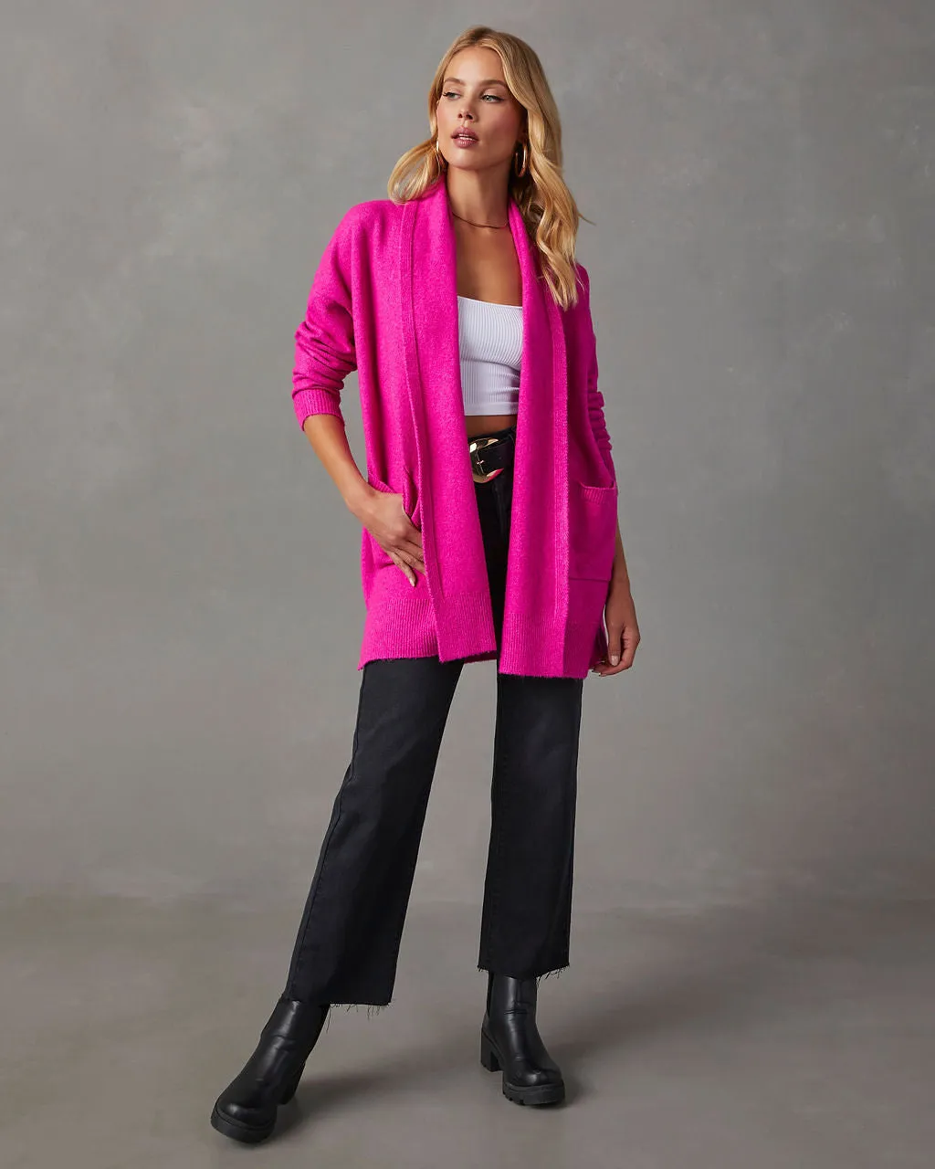 Darleen Oversized Cardigan sold by Vici product image thumbnail 3