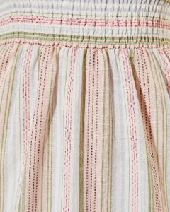 Nevissa Striped Babydoll Dress - Pink/Multi - FINAL SALE sold by Vici