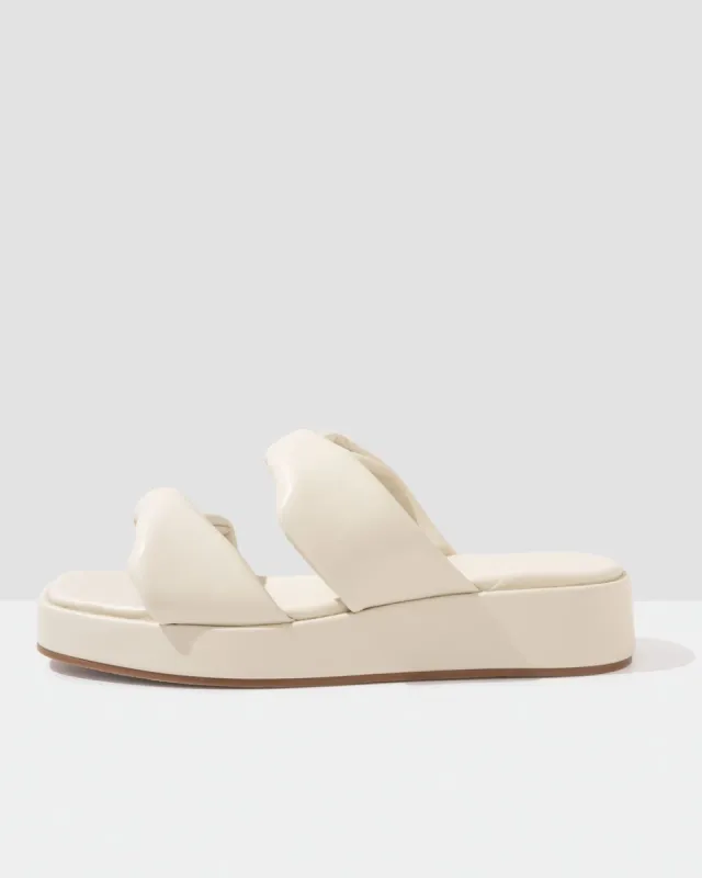 Billini - Corey Strap Platform Sandals - Bone - FINAL SALE made by Vici