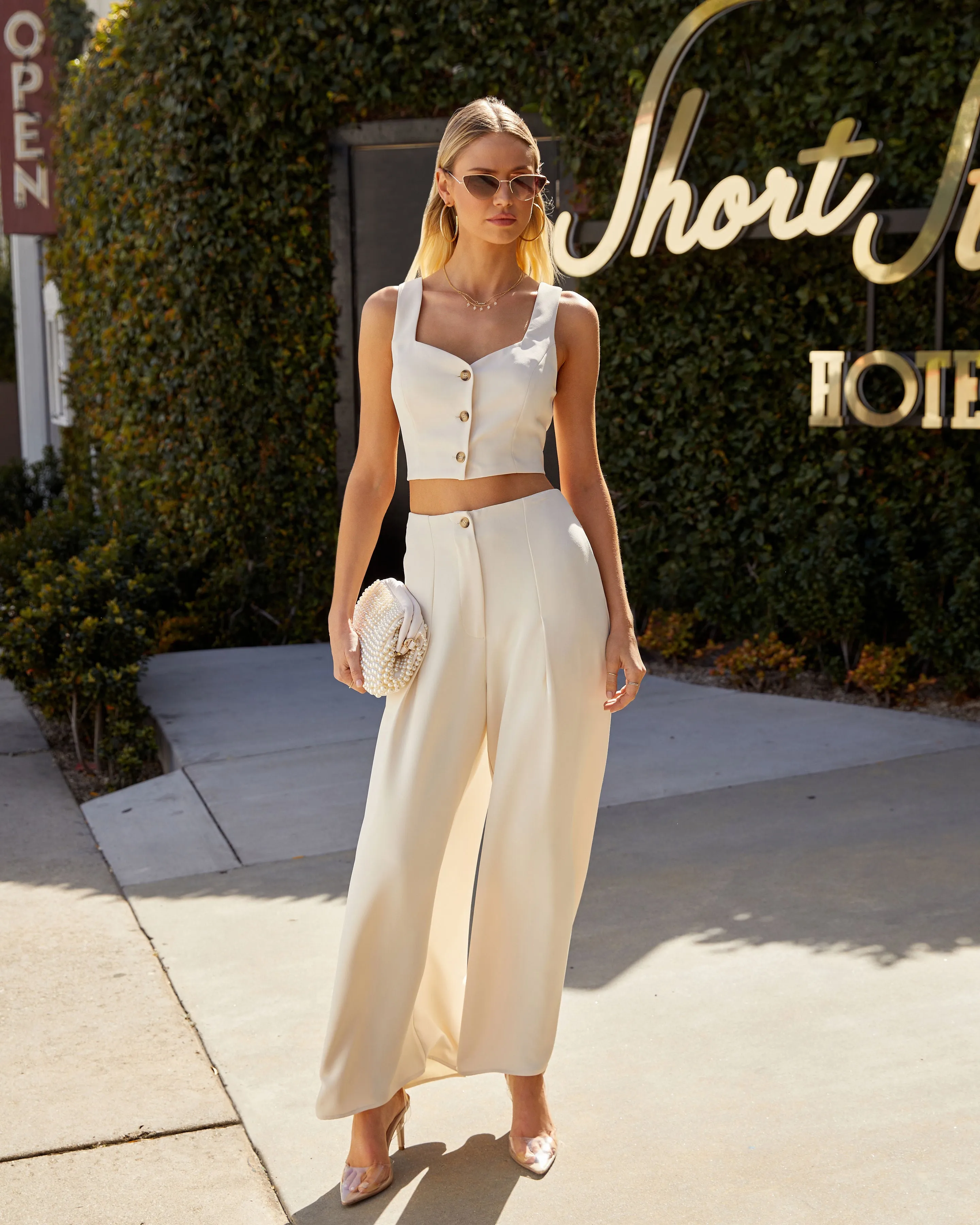 Clarissa Sweetheart Tank sold by Vici product image thumbnail 2