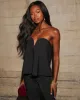 Nina Sweetheart Flowy Top sold by Vici