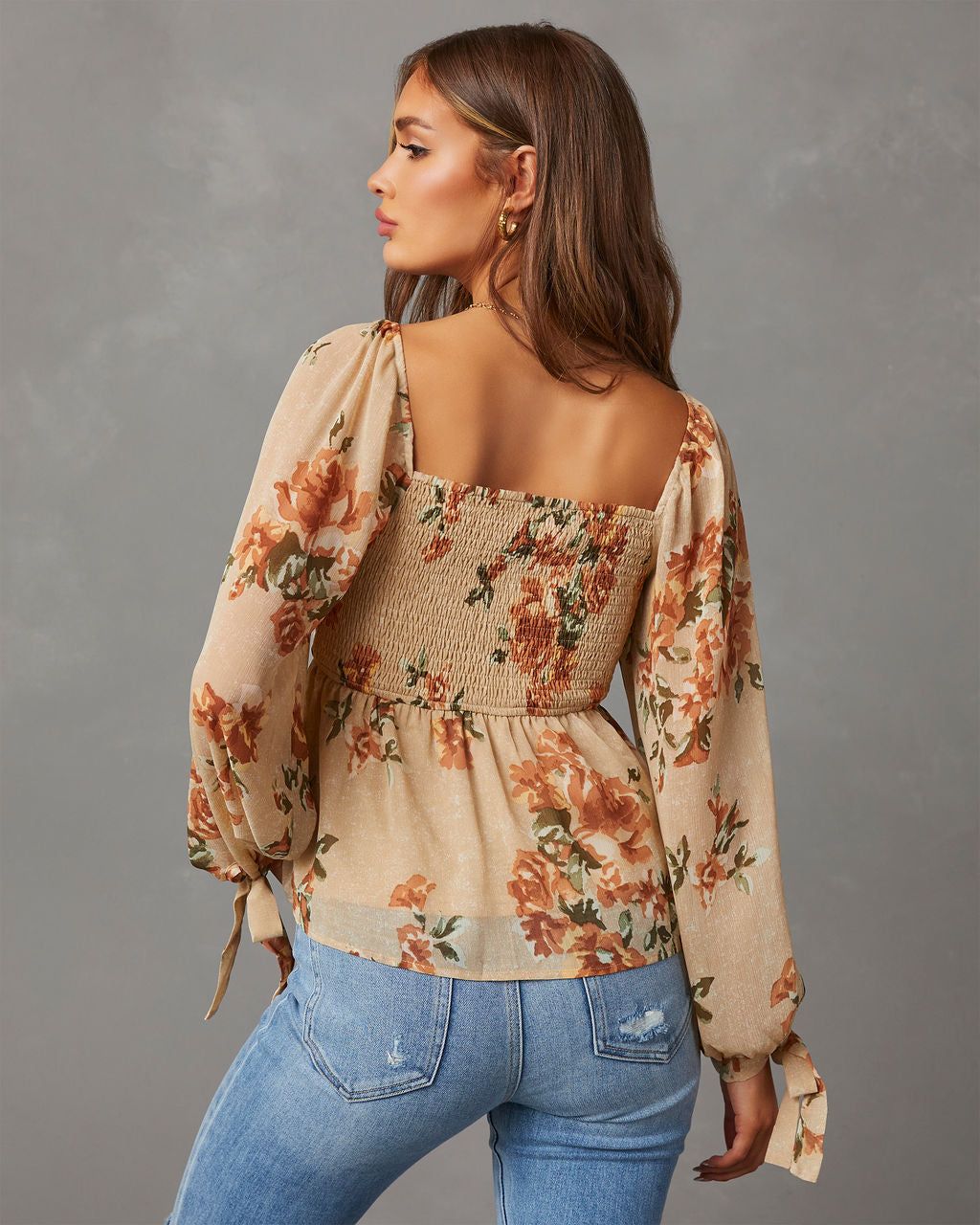 Kiera Floral Blouse sold by Vici product image thumbnail 4