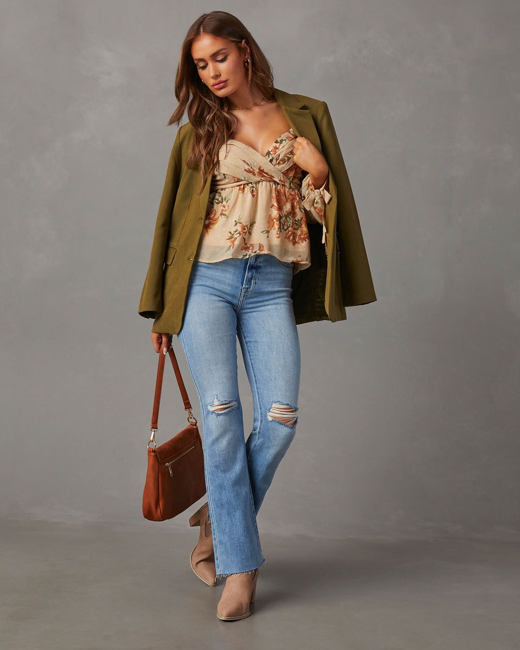 Kiera Floral Blouse sold by Vici product image thumbnail 2