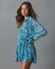 Irene Floral Button Down Tie Waist Romper sold by Vici