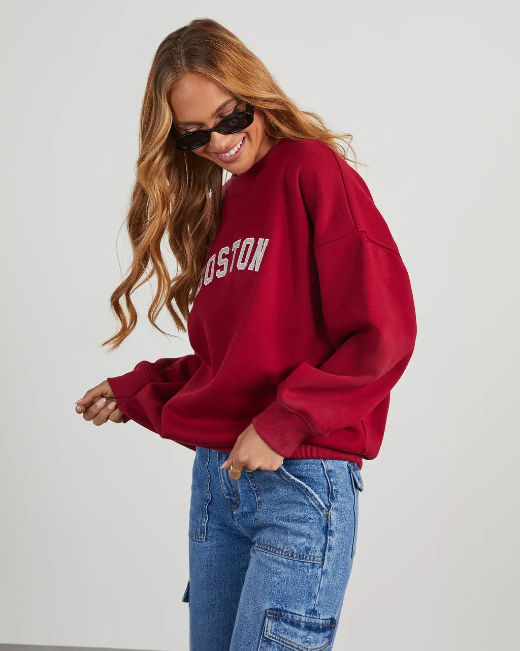 Boston Pullover Sweatshirt sold by Vici product image thumbnail 5
