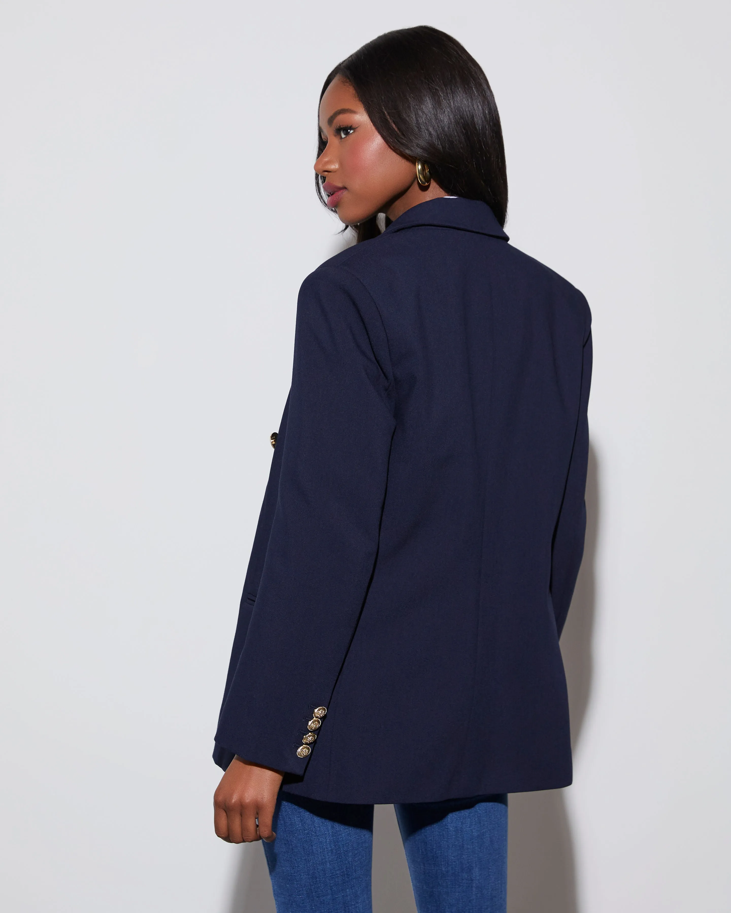Serious Business Pocketed Blazer sold by Vici product image thumbnail 5