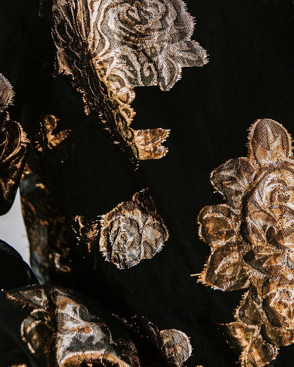 Royalty Metallic Tulle Blouse - Black - FINAL SALE sold by Vici product image thumbnail 4