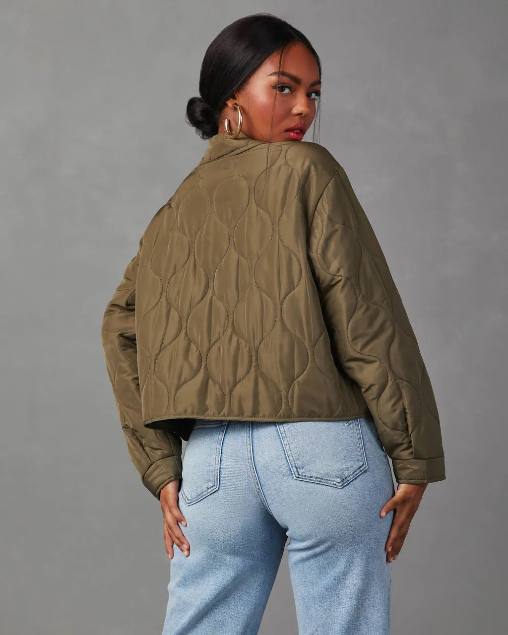 Cormac Quilted Lightweight Jacket sold by Vici product image thumbnail 4