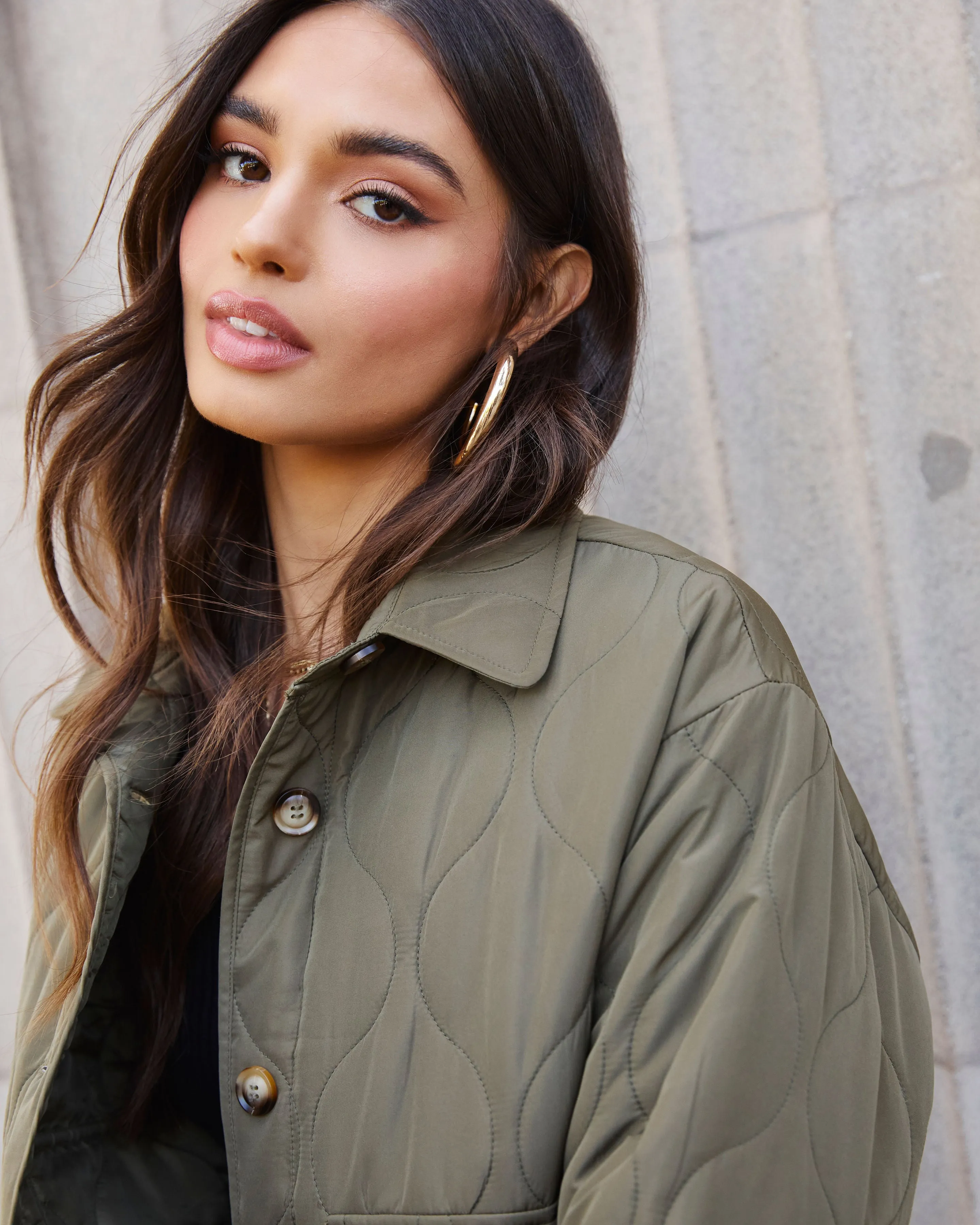 Cormac Quilted Lightweight Jacket sold by Vici product image thumbnail 5